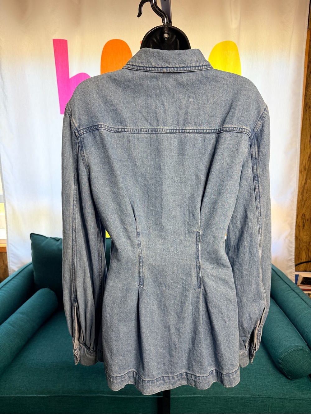 Fabulous H&M Garden Pocket Denim Frock Jecket - Picture 3 of 12
